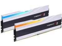 GSKILL TRIDENT Z5 64GB (2x32GB)  RGB Beyaz DDR5-6000Mhz CL32 DUAL F5-6000J3636F32GX2-TZ5RW (36-36-36-96) 